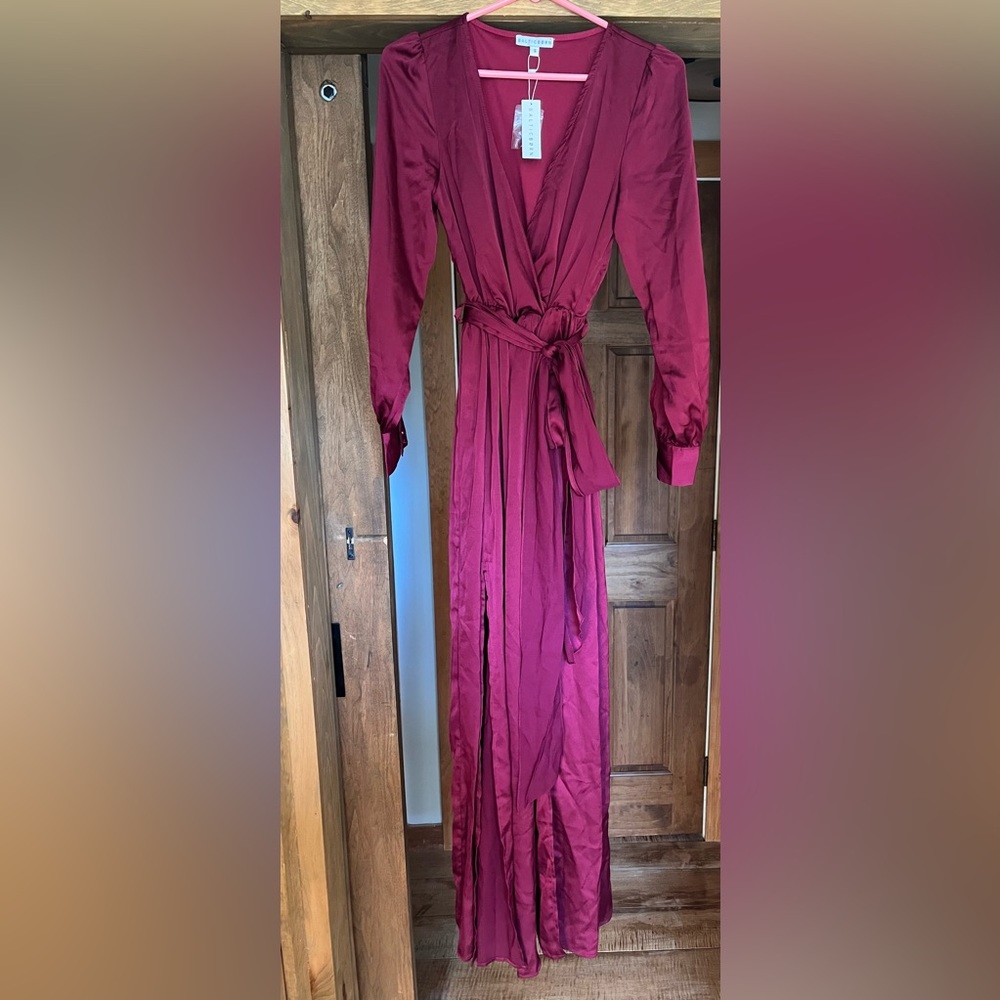Baltic Born burgundy maxi dress. Brand new with tags. Size Small.